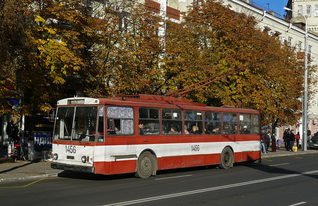 Мариуполь, Škoda 14Tr89/6 № 1456