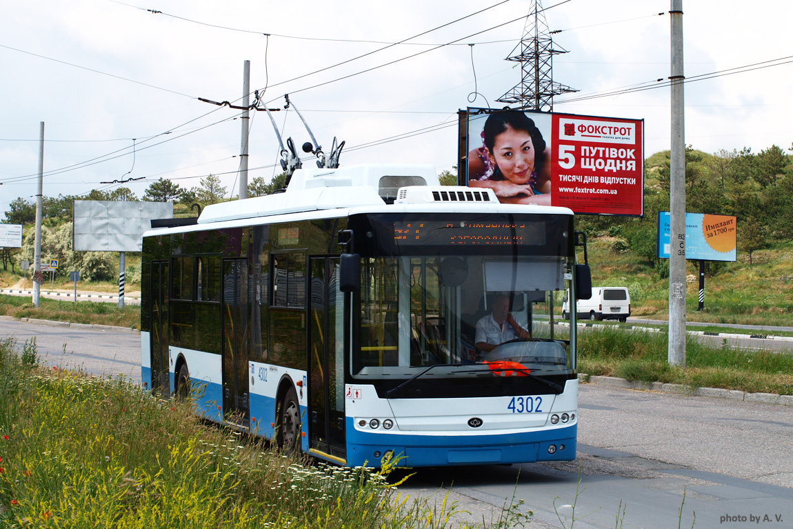 Крымский троллейбус, Богдан Т70110 № 4302