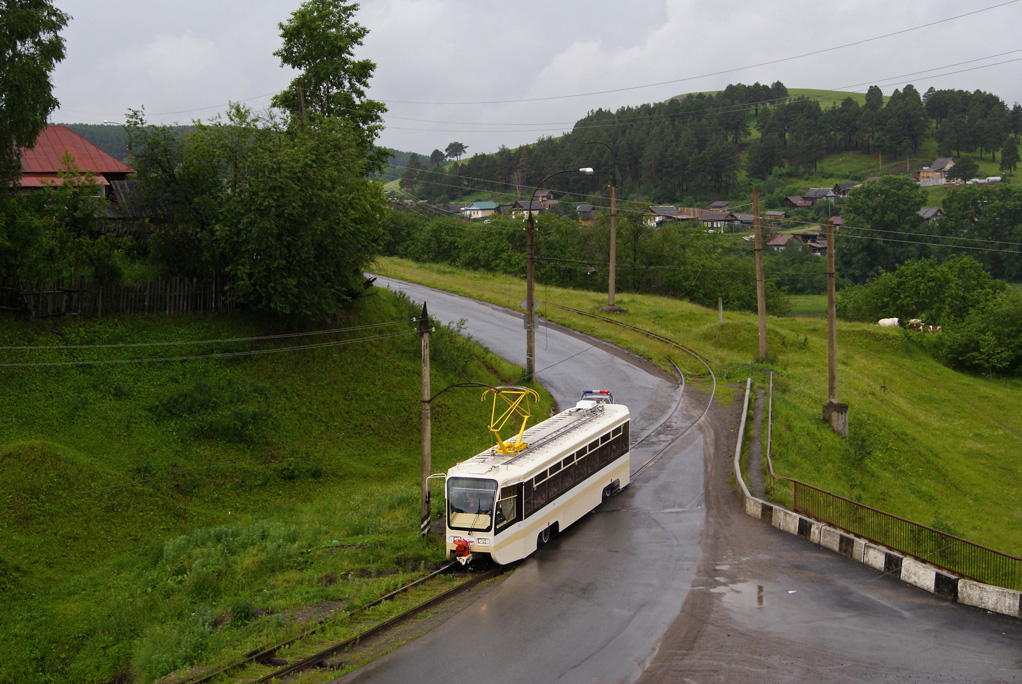 Прокопьевск, 71-619КТ № 197; Усть-Катав — Акция «Весёлый трамвайчик» (2011) Прокопьевск, 71-619КТ № 197; Усть-Катав — Акция «Весёлый трамвайчик» (2011)