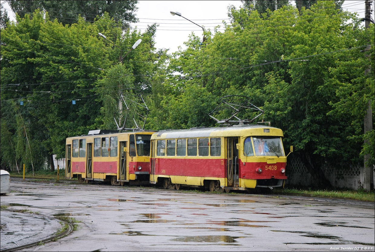 Киев, Tatra T3SU (двухдверная) № 5408