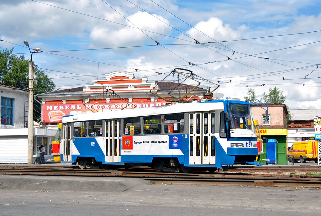 Barnaul, Tatra T3SU GOH Barnaul č. 1151
