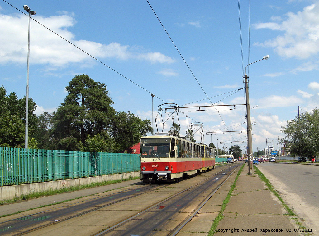 Киев, Tatra T6B5SU № 068
