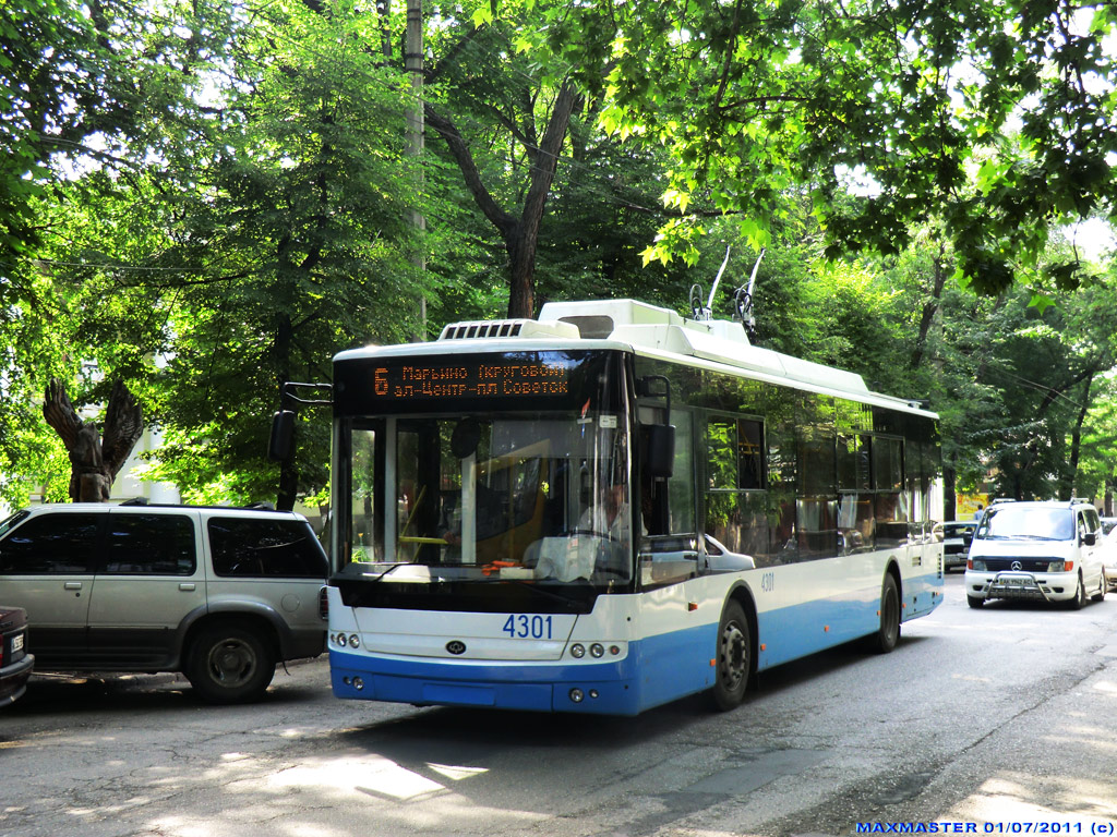 Крымский троллейбус, Богдан Т70110 № 4301