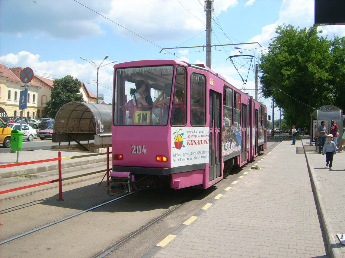 Oradea, Tatra KT4D # 204 Oradea, Tatra KT4D # 204