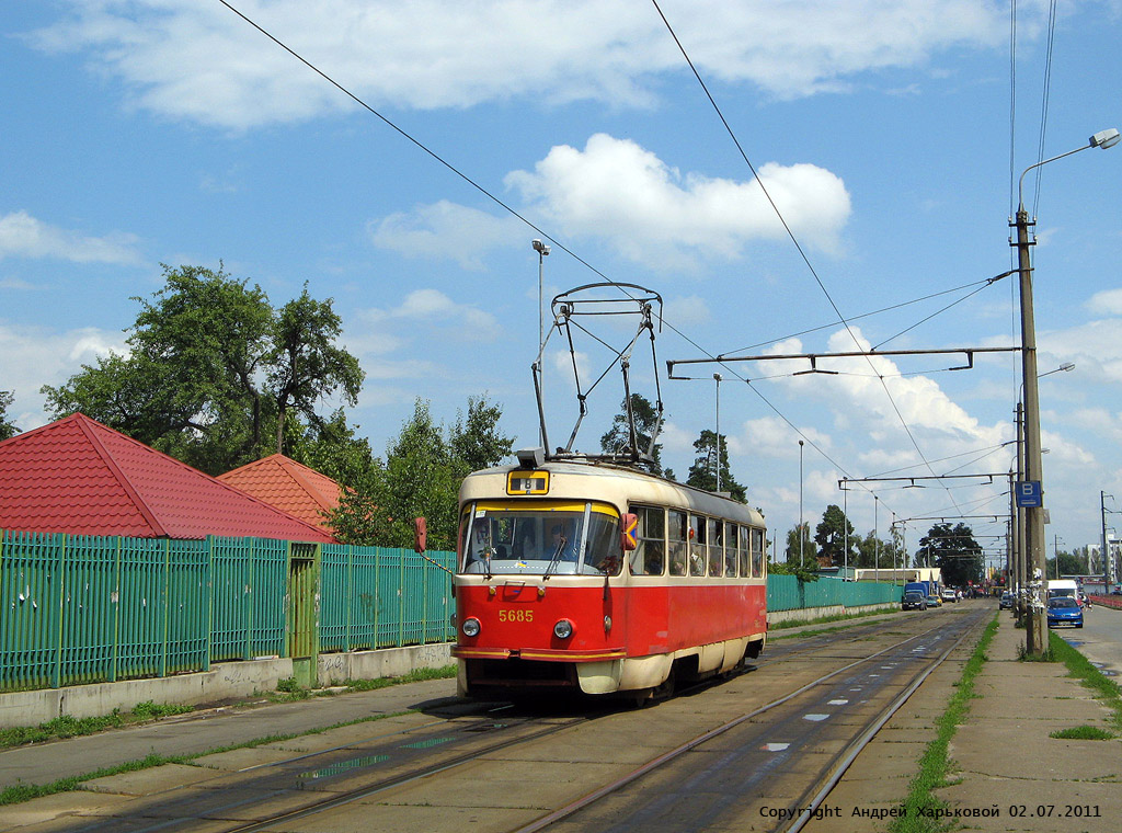 Киев, Tatra T3SU № 5685 Киев, Tatra T3SU № 5685
