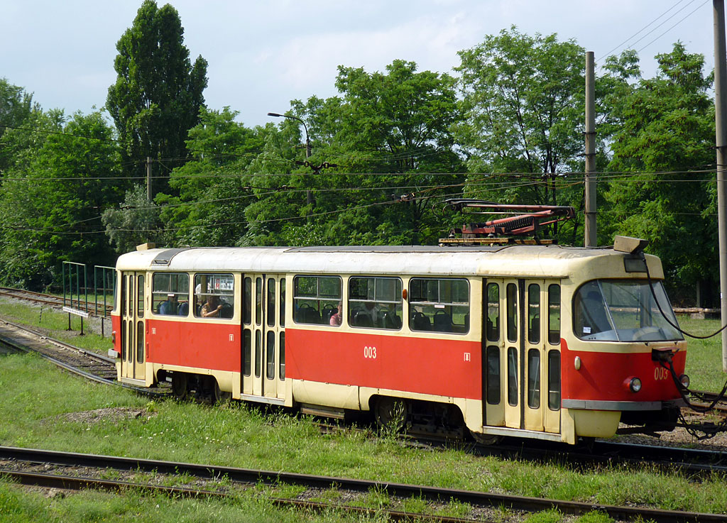 Кривой Рог, Tatra T3R.P № 003