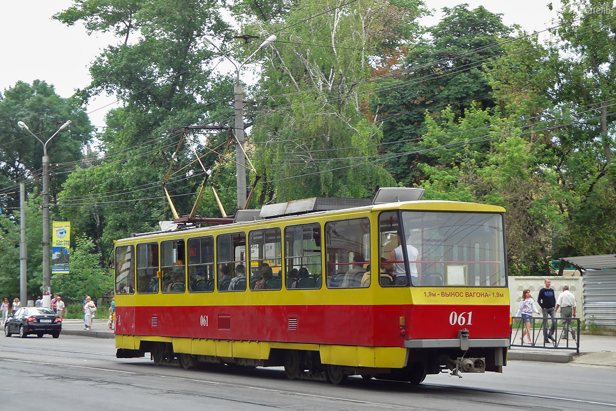 Курск, Tatra T6B5SU № 061