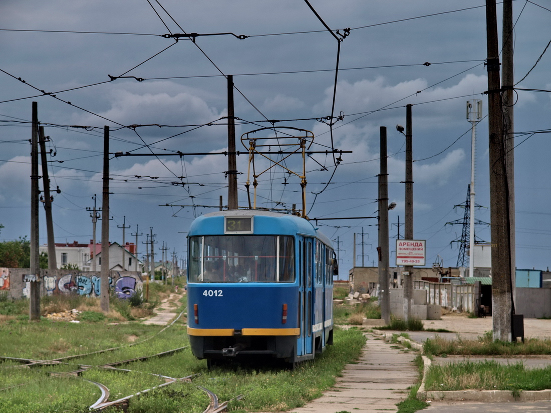 Одесса, Tatra T3R.P № 4012