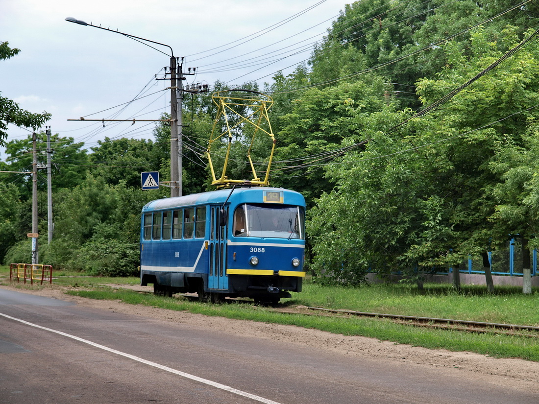 Одесса, Tatra T3R.P № 3088