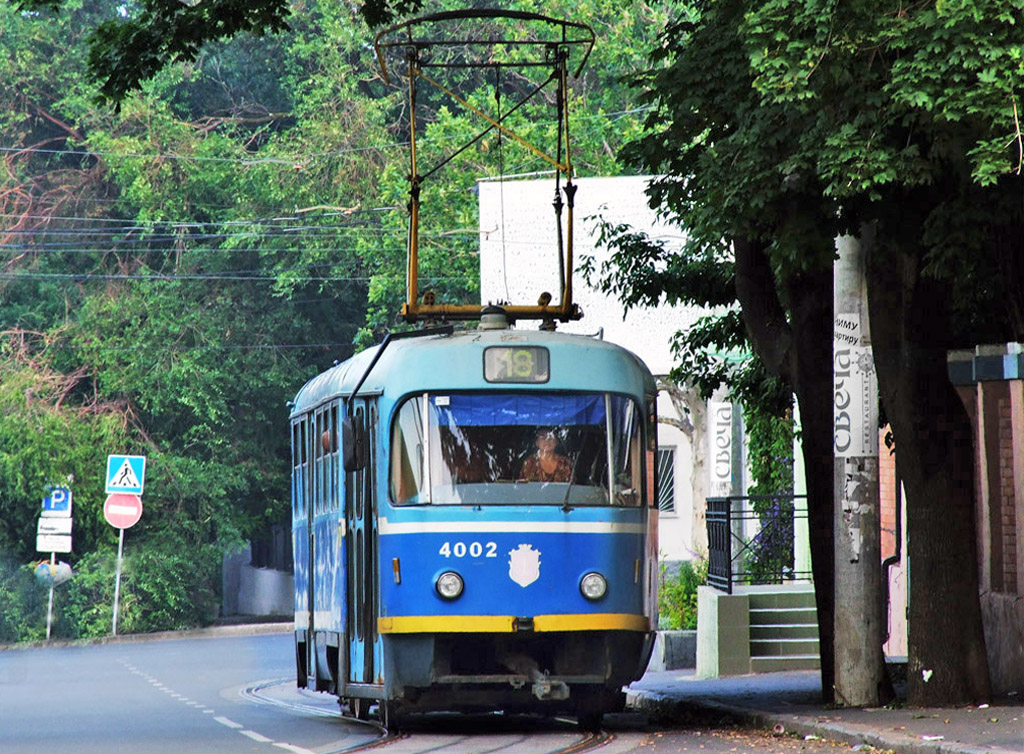 Одесса, Tatra T3R.P № 4002
