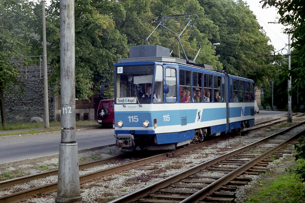 Таллин, Tatra KT4SU № 115