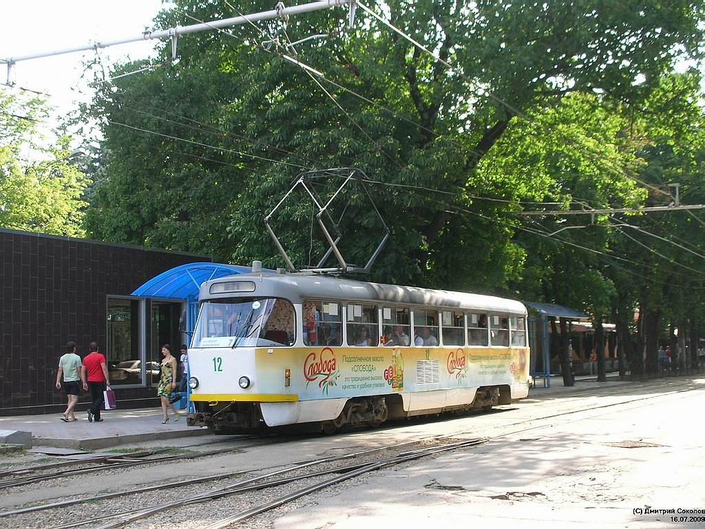 Pyatigorsk, Tatra T4D № 12