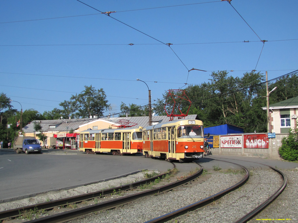 Екатеринбург, Tatra T3SU № 215 Екатеринбург, Tatra T3SU № 215