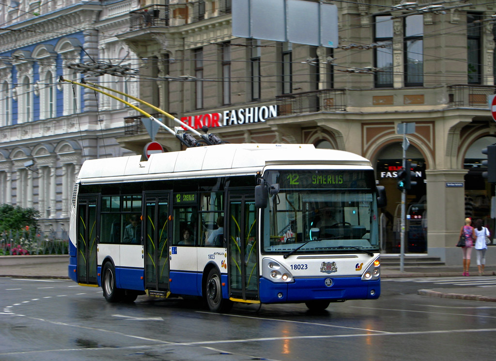 Riga, Škoda 24Tr Irisbus Citelis N°. 18023