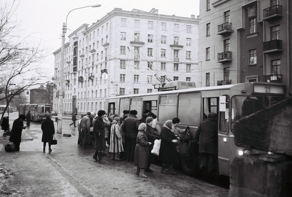 Санкт-Петербург, ЗиУ-682В [В00] № 4848; Санкт-Петербург — Троллейбусные линии и инфраструктура