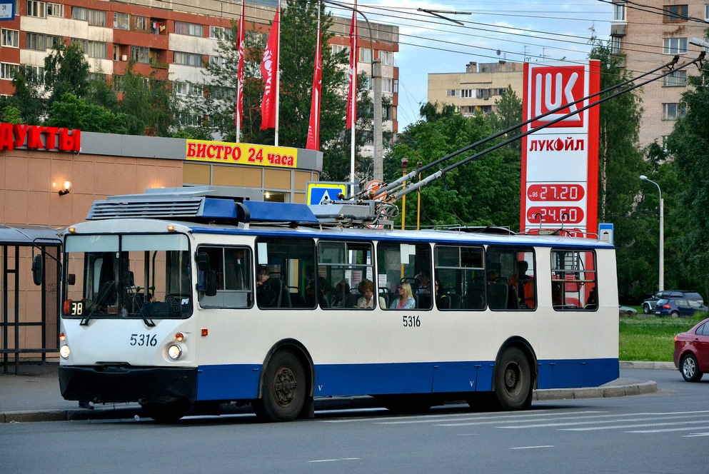 Санкт-Петербург, ВЗТМ-5284 № 5316