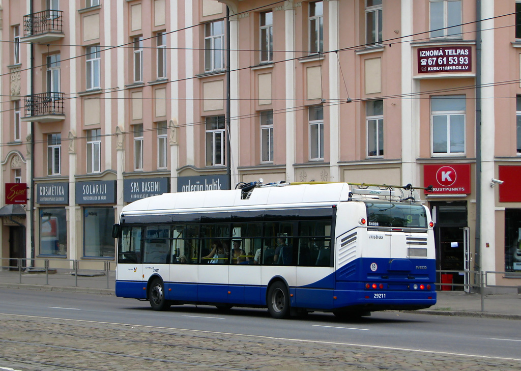 Рига, Škoda 24Tr Irisbus Citelis № 29211