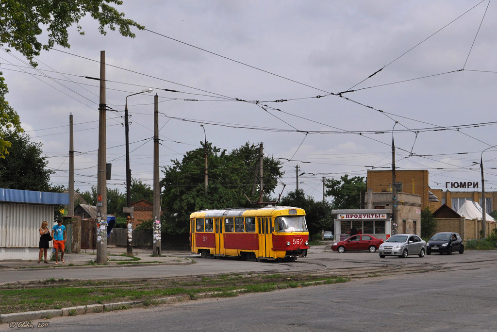 Запорожье, Tatra T3SU № 562