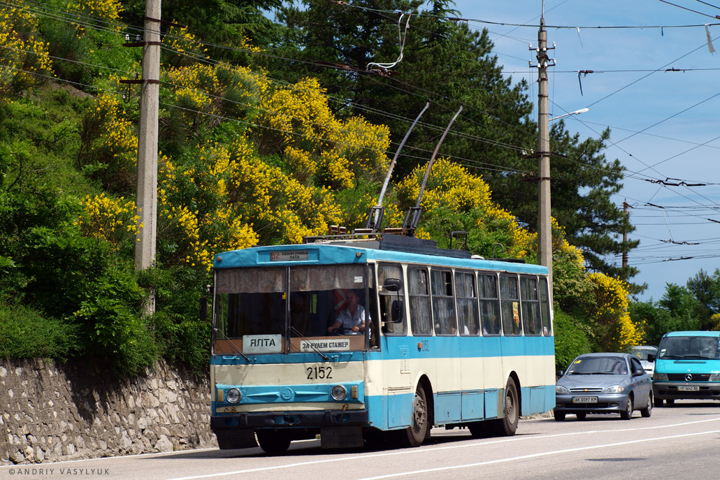 Крымский троллейбус, Škoda 14Tr11/6 № 2152