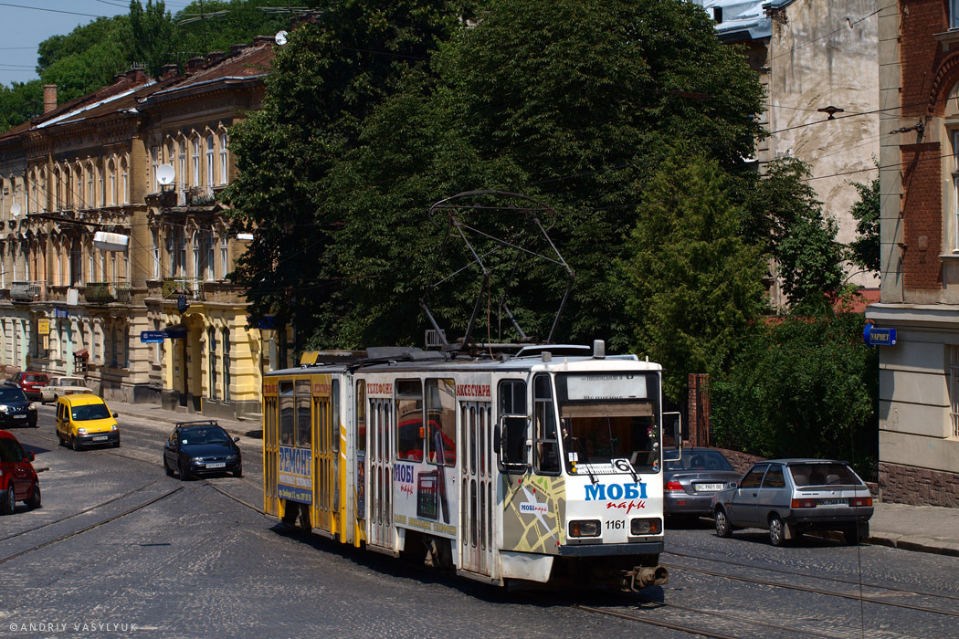 Львов, Tatra KT4D № 1161