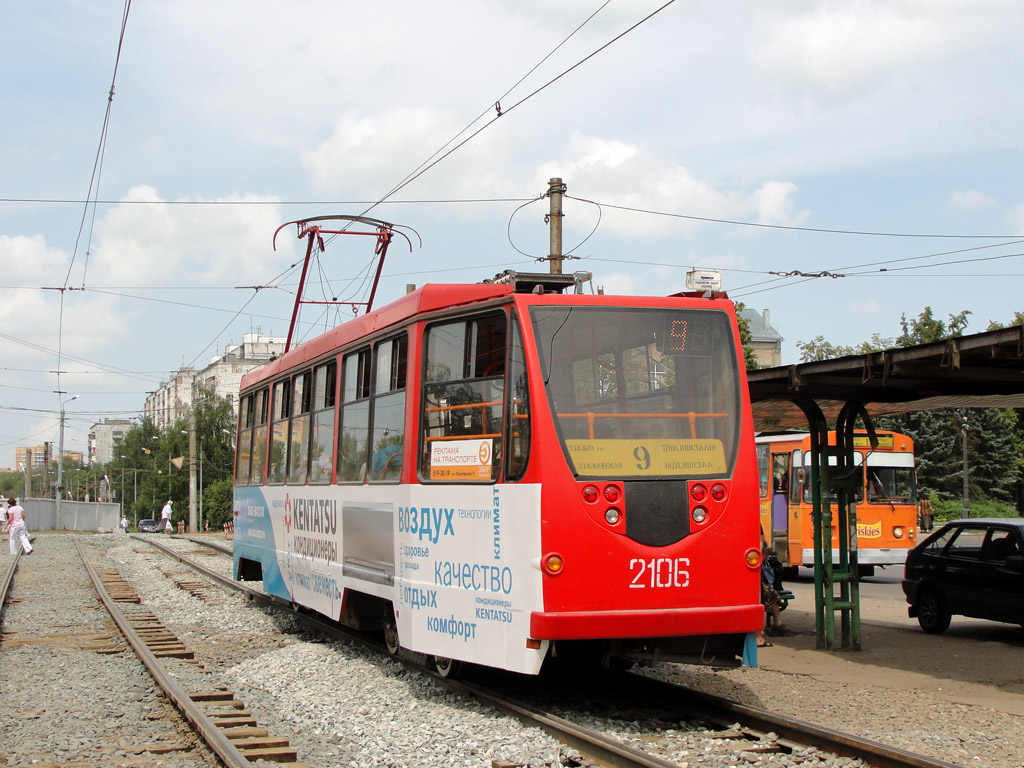 Казань, 71-134АЭ (ЛМ-99АЭ) № 2106
