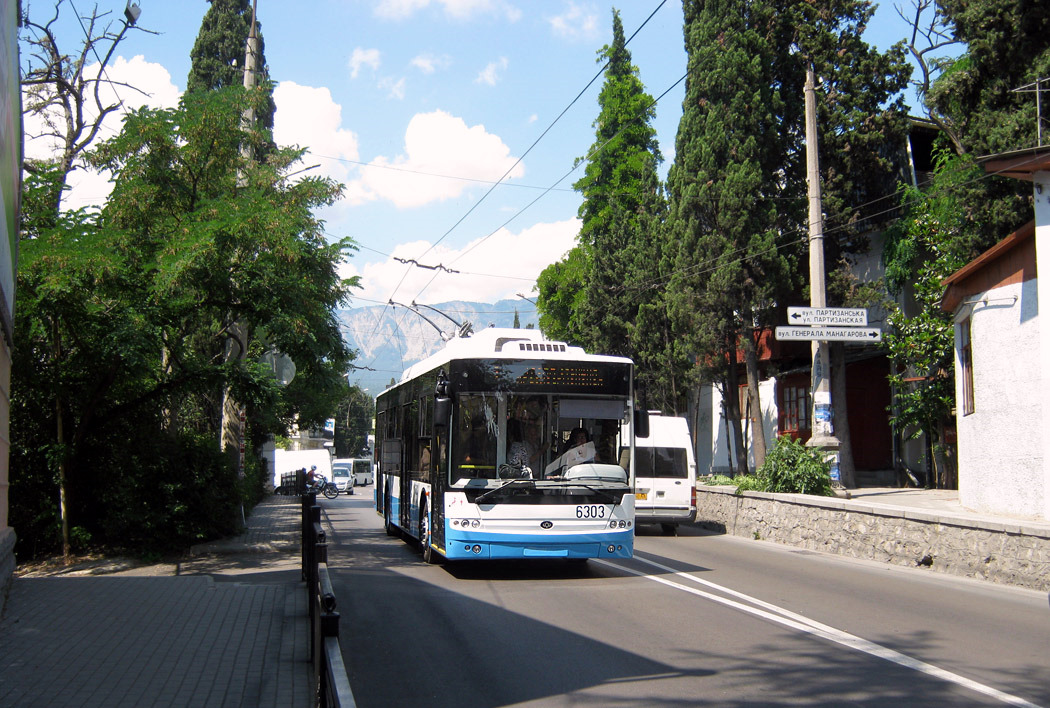 Крымский троллейбус, Богдан Т70110 № 6303
