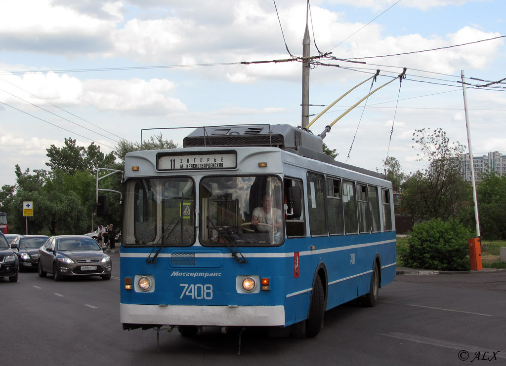 Москва, ЗиУ-682ГМ1 (с широкой передней дверью) № 7408