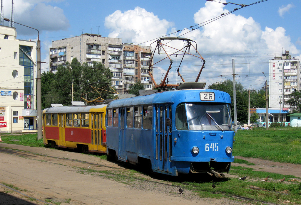Харьков, Tatra T3SU № 645 Харьков, Tatra T3SU № 645