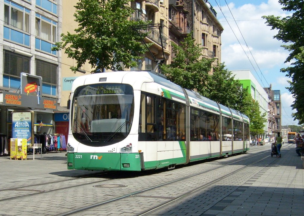 Рейн-Неккар, Bombardier RNV6 № 2221