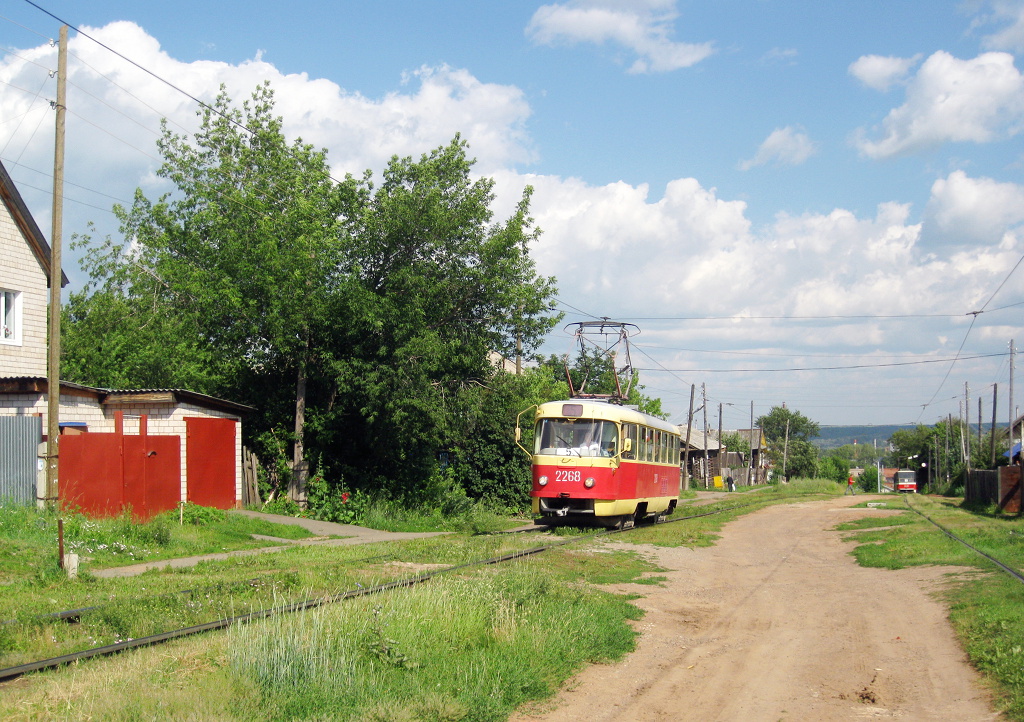 Ижевск, Tatra T3SU (двухдверная) № 2268