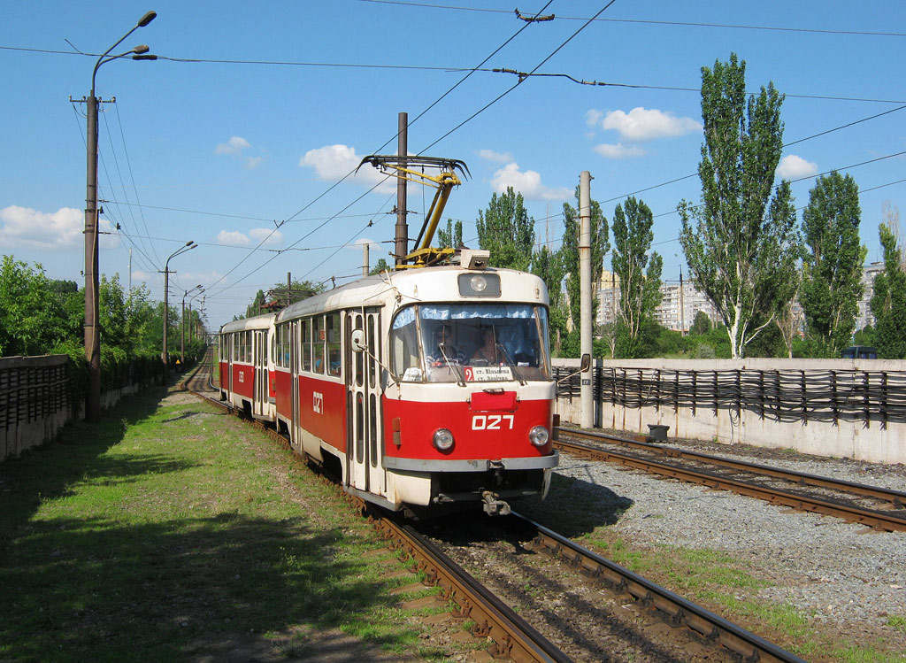 Кривой Рог, Tatra T3SU № 027