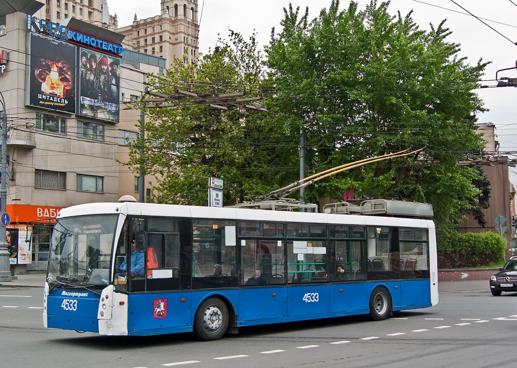 Москва, Тролза-5265.00 «Мегаполис» № 4533
