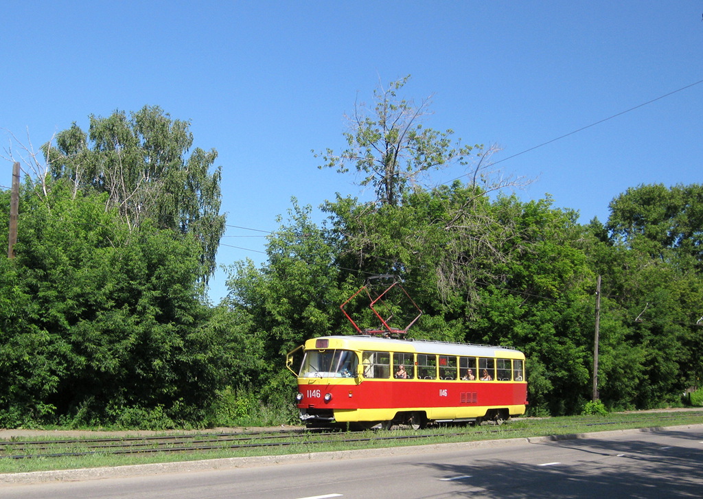 Ижевск, Tatra T3SU (двухдверная) № 1146