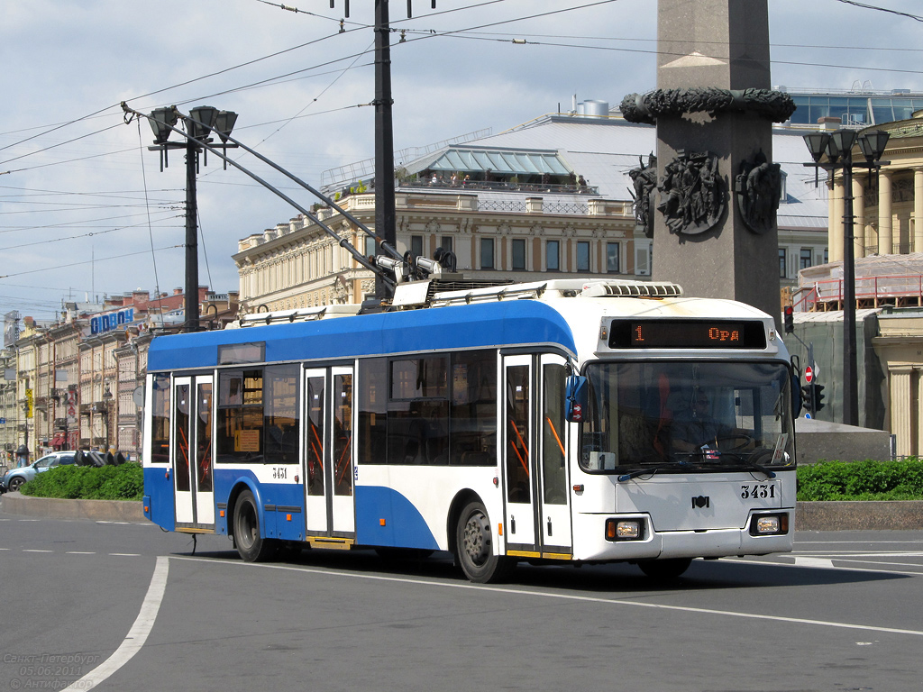 Санкт-Петербург, БКМ 321 № 3431