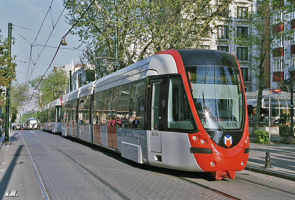 Стамбул, Alstom Citadis 304 № 817