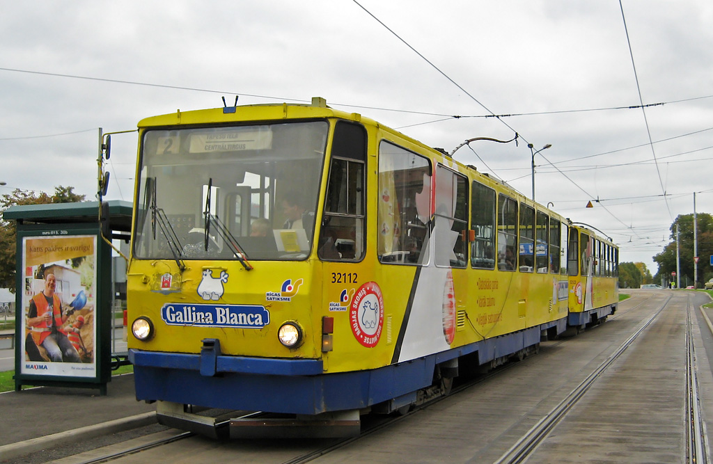 Рига, Tatra T6B5SU № 32112