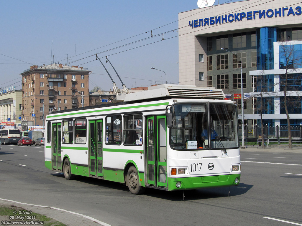 Челябинск, ЛиАЗ-5280 (ВЗТМ) № 1017