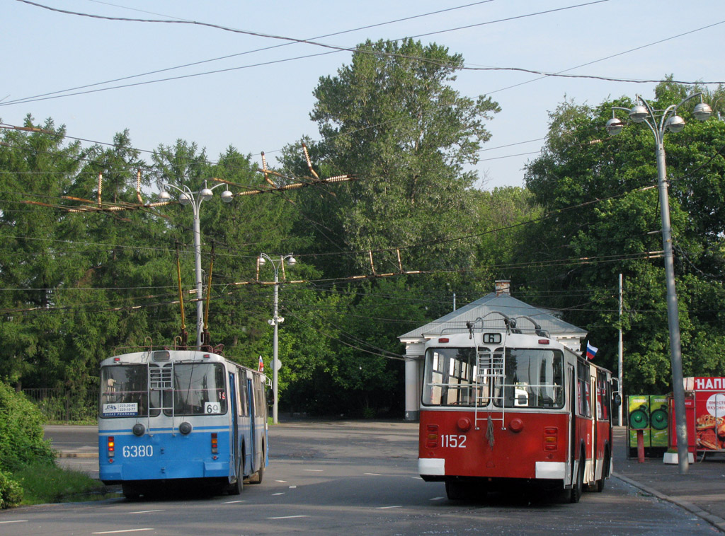 莫斯科, ZiU-682G-016  [Г0М] # 6380; 莫斯科, ZiU-682V # 1152