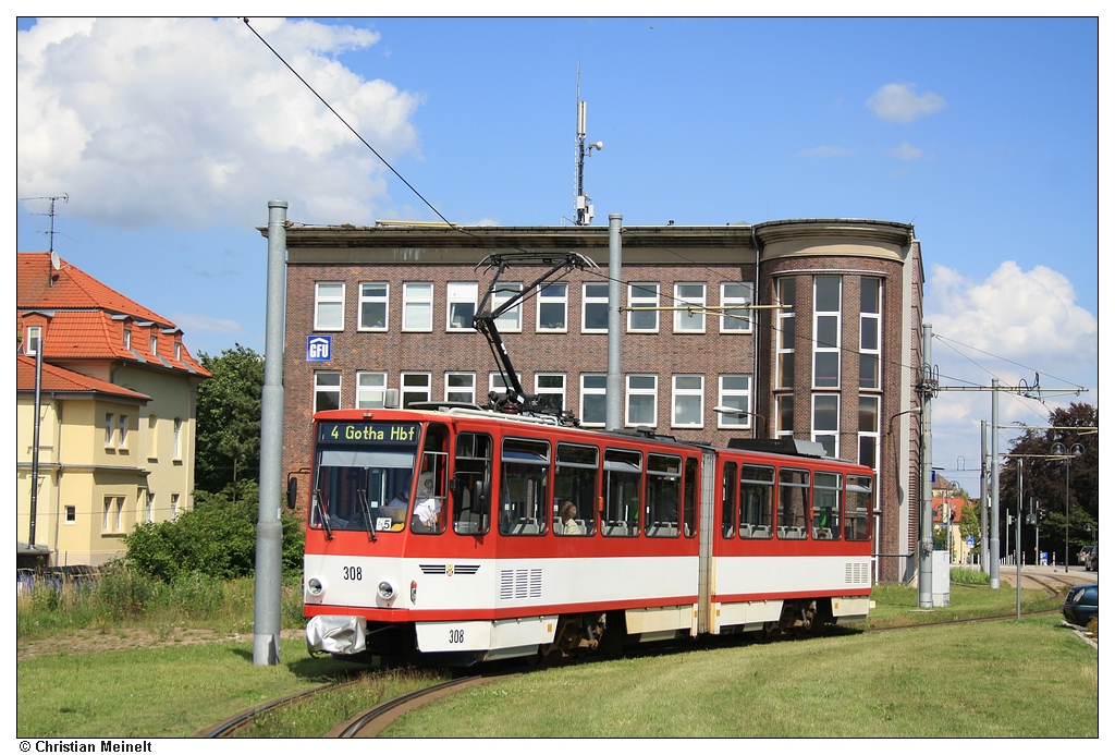 Гота, Tatra KT4D № 308