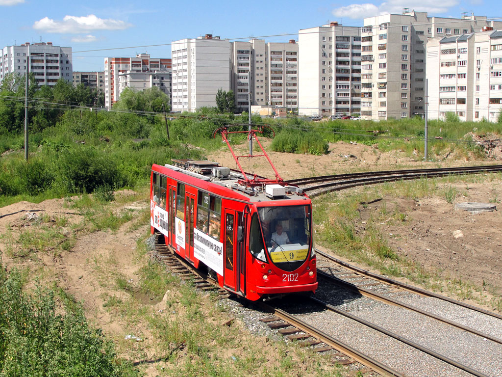 Казань, 71-134АЭ (ЛМ-99АЭ) № 2102