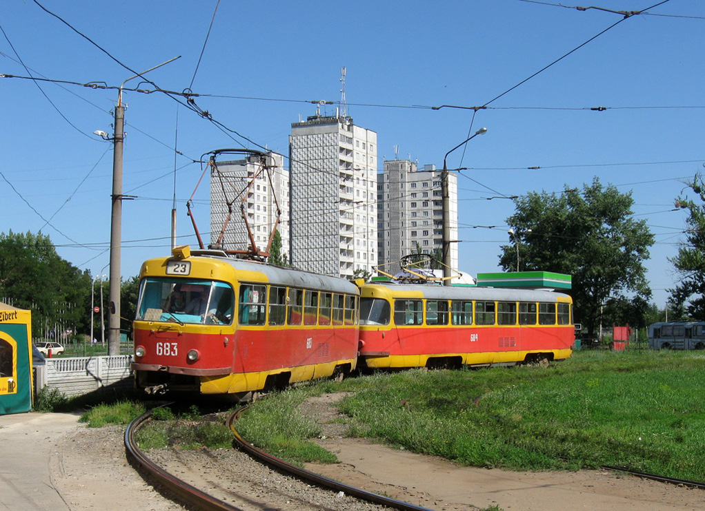 Харьков, Tatra T3SU № 683