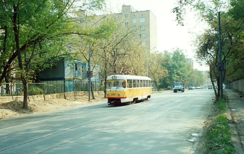 Москва, Tatra T3SU № 2881 Москва, Tatra T3SU № 2881
