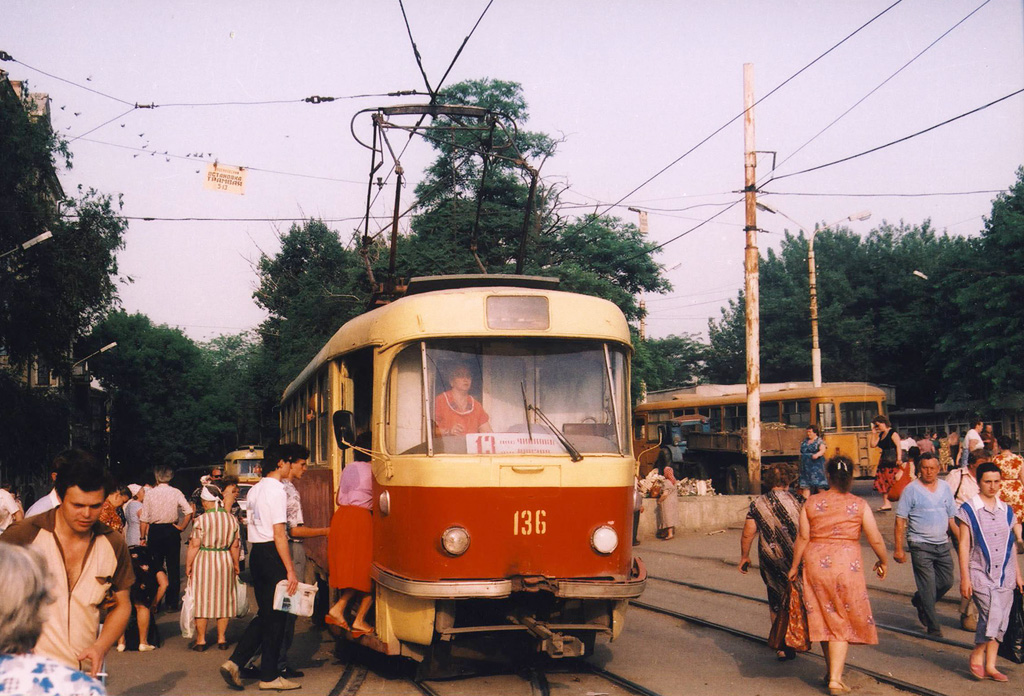Ростов-на-Дону, Tatra T3SU (двухдверная) № 136
