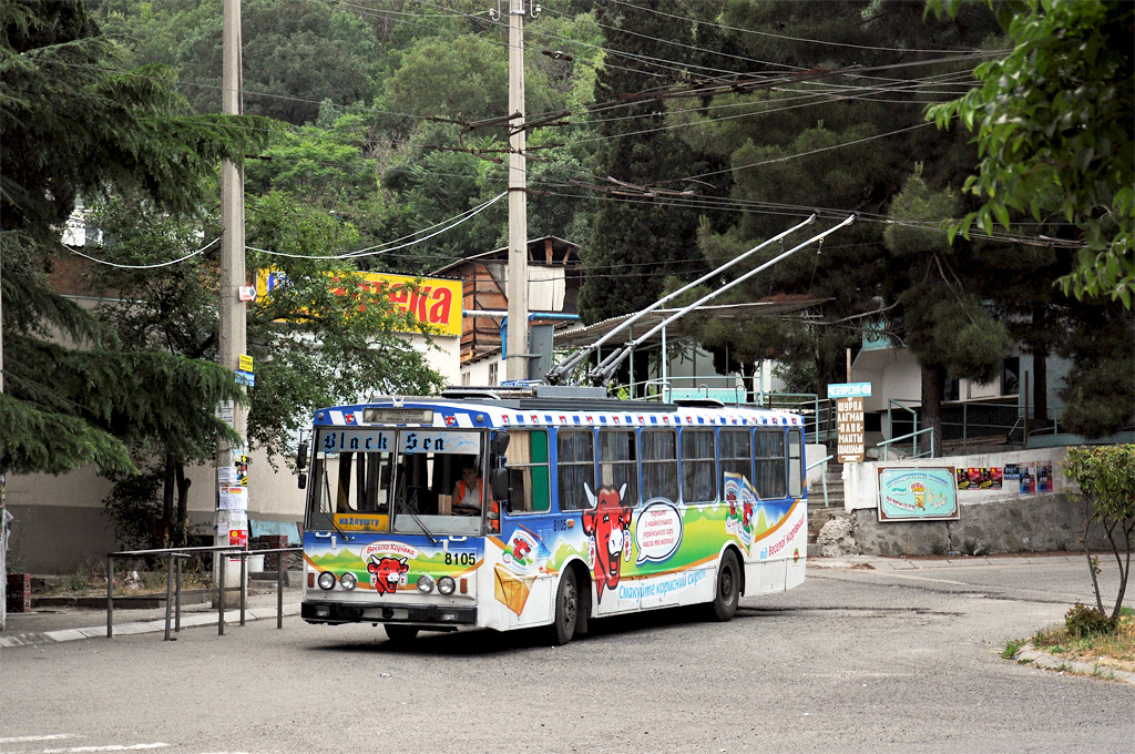 Крымский троллейбус, Škoda 14Tr89/6 № 8105