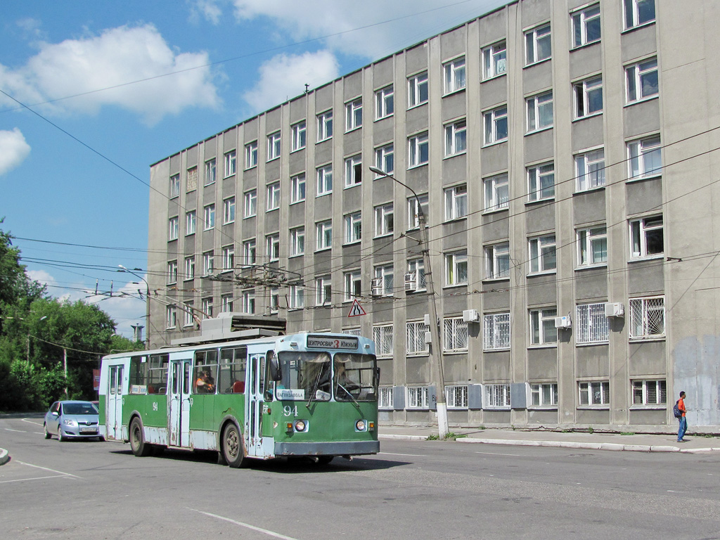 Тверь, ВМЗ-170 № 94; Тверь — Троллейбусные линии: Центральный район