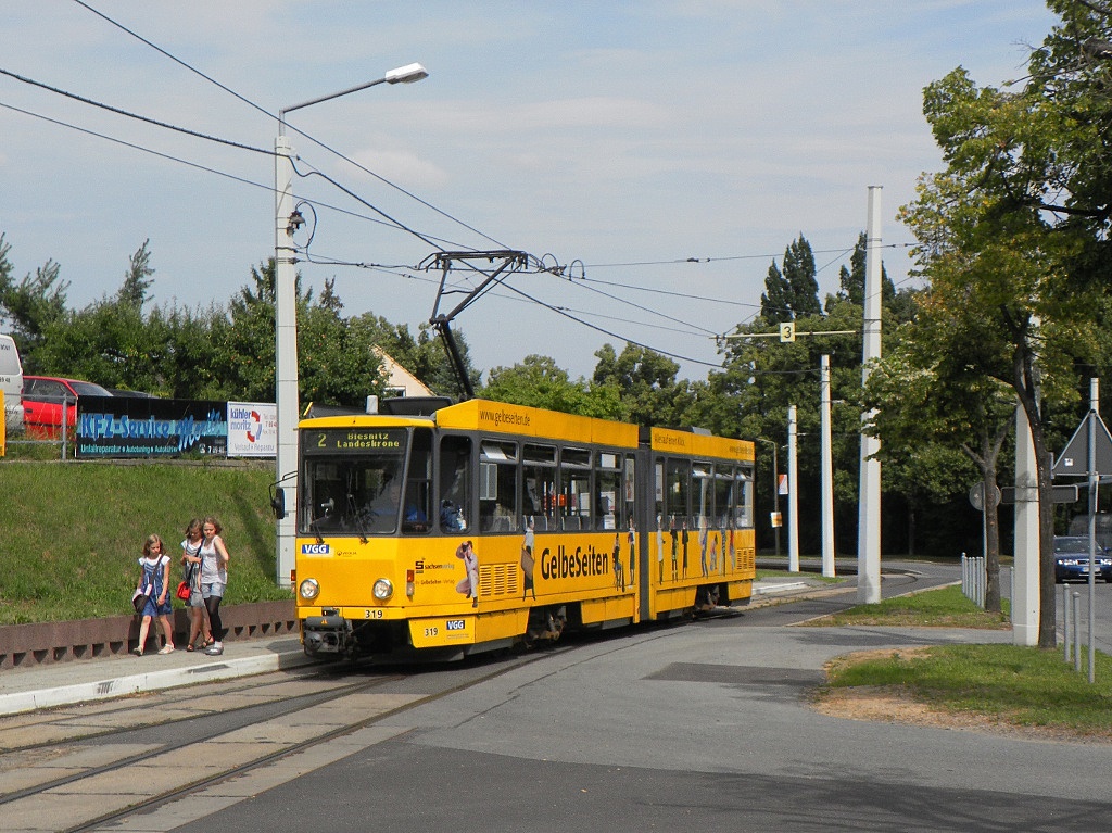 Гёрлиц, Tatra KT4DC № 319