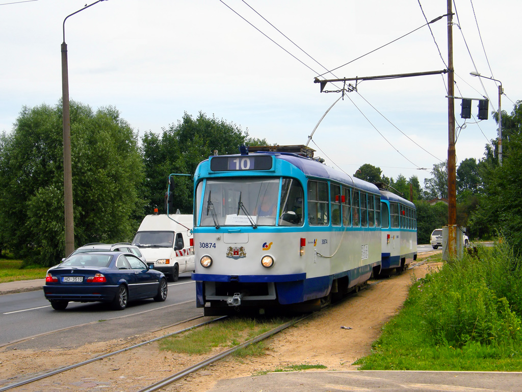 Рига, Tatra T3A № 30874