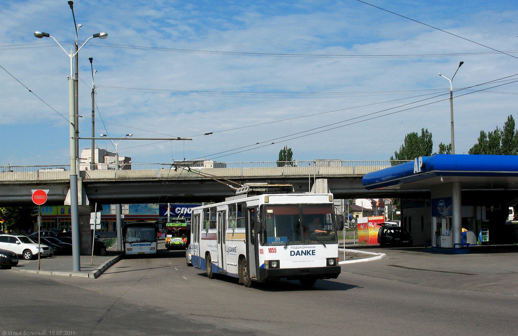 Днепр, ЮМЗ Т1Р (Т2П) № 1055