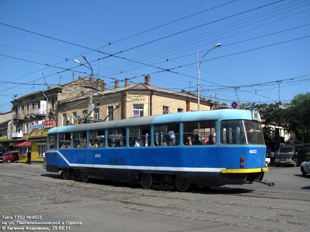 Одесса, Tatra T3R.P № 4023