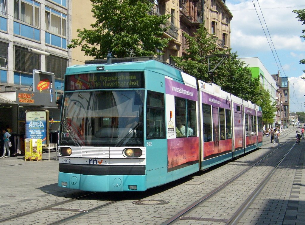 Рейн-Неккар, Duewag 6MGT № 5612